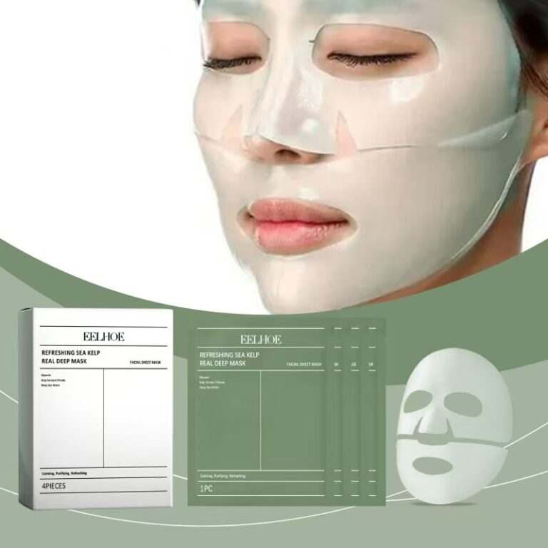 EELHOE algas hidratante mascarilla suave y firme mejora de la elasticidad de la piel hidratación y hidratación mascarilla 1 caja de 4 piezas 3 caja de 12 piezas envío gratis (Copy)