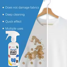 Messy Eater Non-Toxic Baby & Kids Universal Stain Remover – 120ml, Safe for Clothing, Carpets, and Fabrics